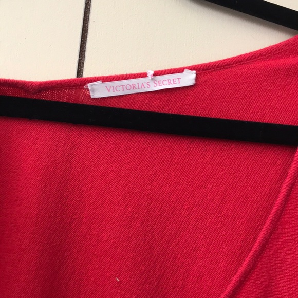 Red Victoria secret long sleeve shirt - Picture 2 of 2
